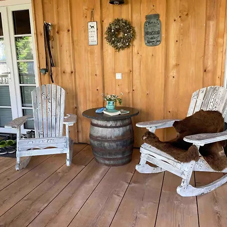 Tatil Evi Holzhaus Mit Besonderem Ambiente Lengau