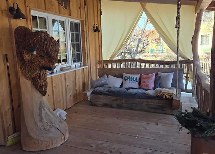 Holzhaus Mit Besonderem Ambiente Lengau